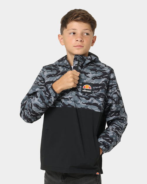 Ellesse Kids' Giameniti Windbreaker Camo/Black