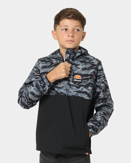 Ellesse Kids' Giameniti Windbreaker Camo/Black