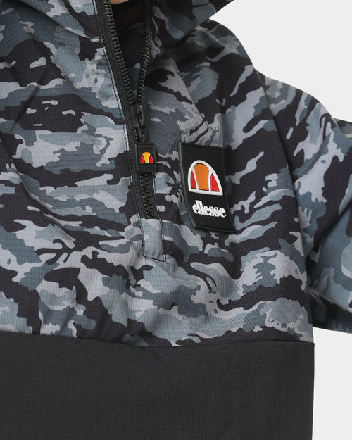 Ellesse Kids' Giameniti Windbreaker Camo/Black
