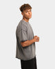 Loiter Utopia Raw T-Shirt Charcoal