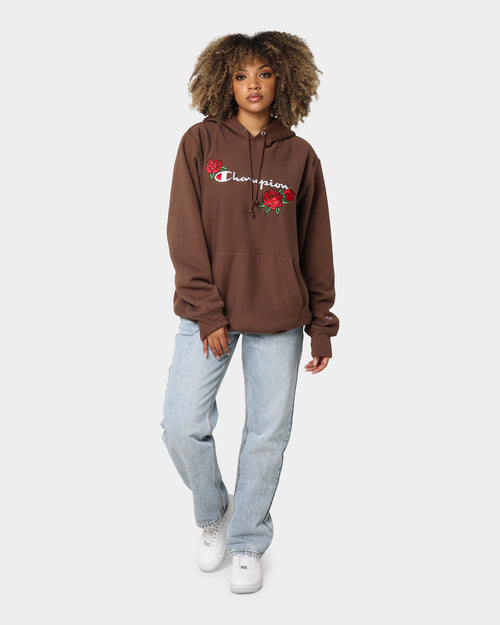 Champion Reverse Weave Roses Embroidery Hoodie Coco Loco