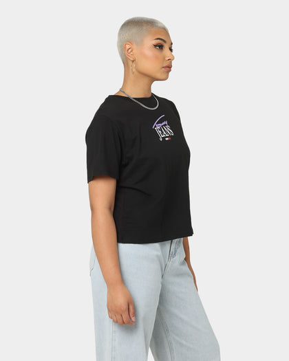 Tommy Jeans Women's TJW Classic Logo 1 Short Sleeve T-Shirt Black