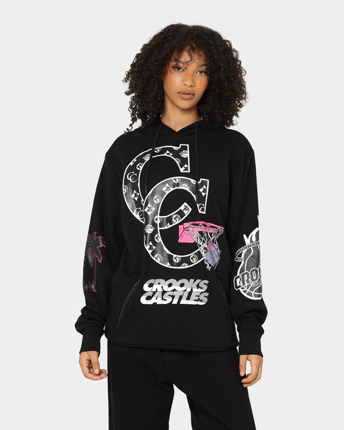 Crooks & Castles Miami Sportek Hoodie Black
