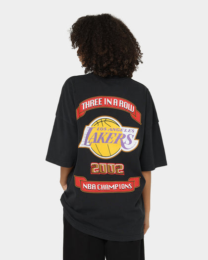 Mitchell & Ness Los Angeles Lakers 3-Peat T-Shirt Black