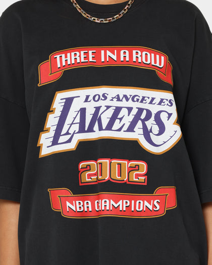 Mitchell & Ness Los Angeles Lakers 3-Peat T-Shirt Black