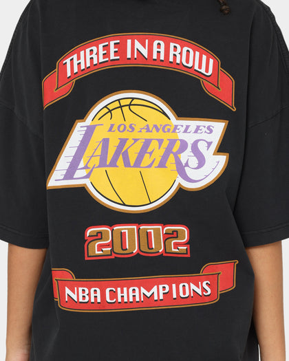Mitchell & Ness Los Angeles Lakers 3-Peat T-Shirt Black