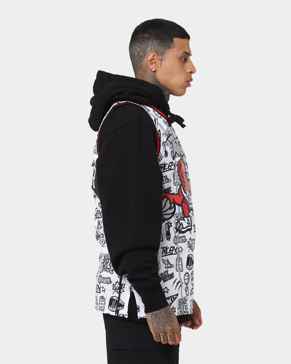 Mitchell & Ness Toronto Raptors Vince Carter #15 1998-1999 Doodle Swingman Jersey White