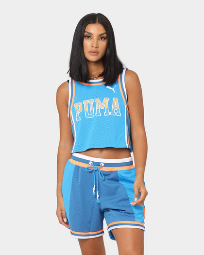 Puma Women's Ballin' Crop Jersey Ocean Drive