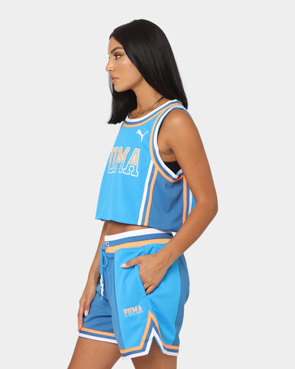 Puma Women's Ballin' Crop Jersey Ocean Drive