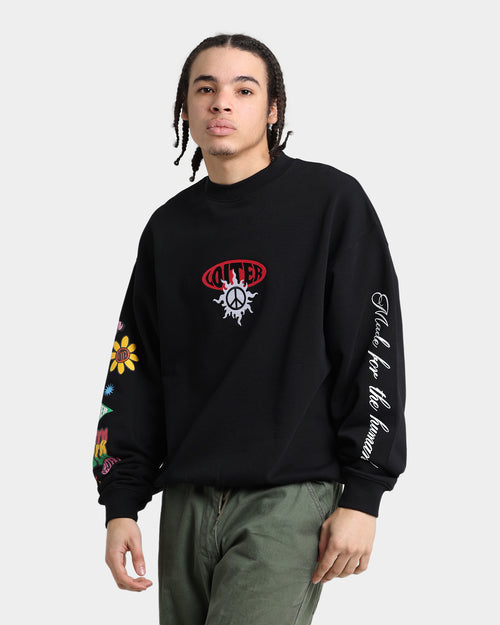 Loiter Day Dream Crewneck Black