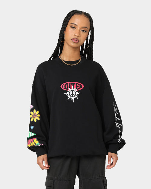 Loiter Day Dream Crewneck Black