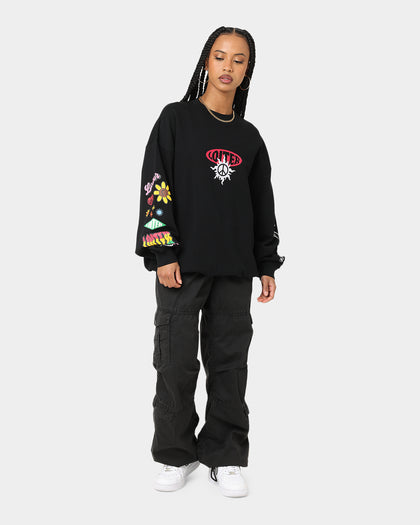 Loiter Day Dream Crewneck Black