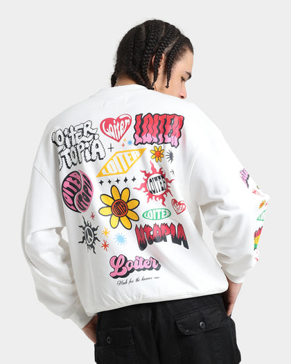 Loiter Day Dream Crewneck Off White