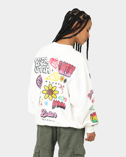 Loiter Day Dream Crewneck Off White