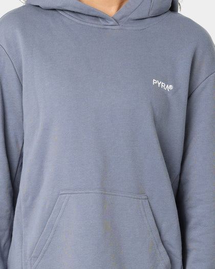 Pyra Women's Oversized Team Hoodie Vintage Indigo