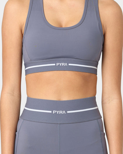 PYRA Women's Summit Sports Bra Vintage Indigo