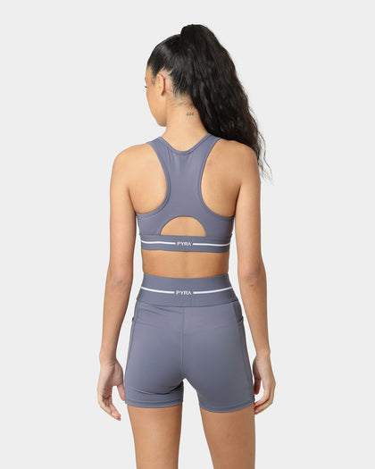 PYRA Women's Summit Sports Bra Vintage Indigo