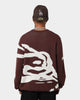 X-Large Gorilla Sweatshirt Brown