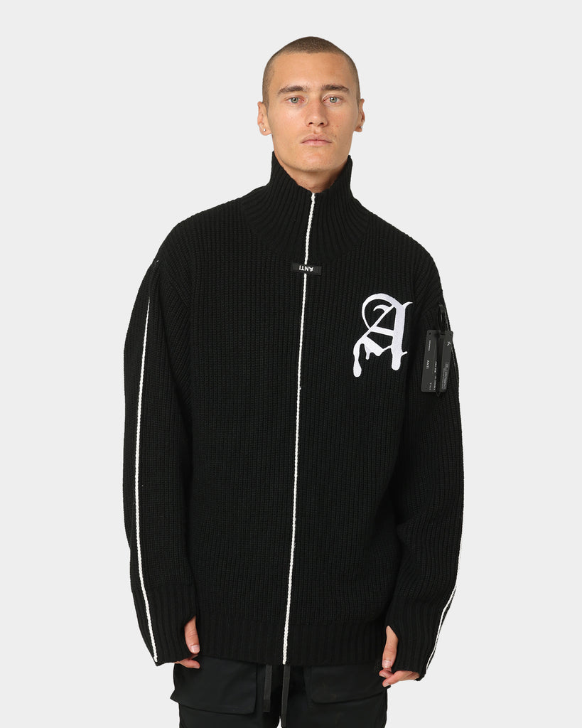 The Anti Order Affiliated High Neck Sweater Black/White | Culture Kings
