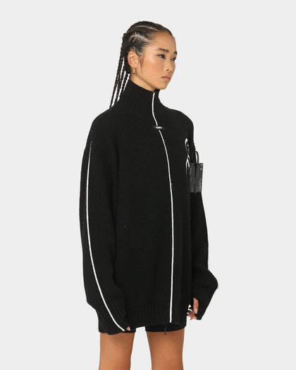 The Anti Order Affiliated High Neck Sweater Black/White