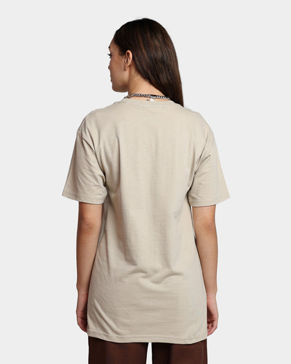 HUF Essentials OG Logo T-Shirt Sand