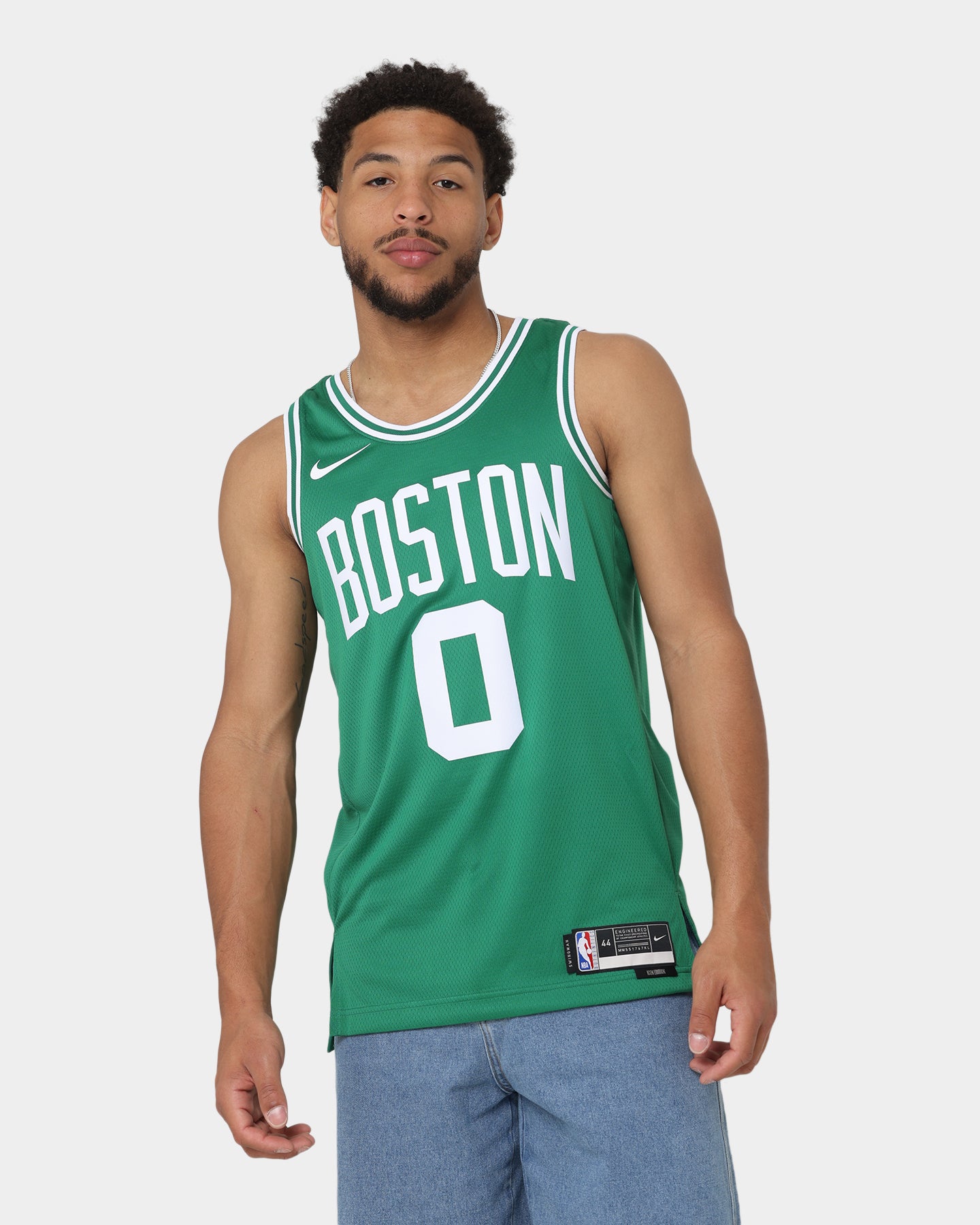 ウェア yo NIKE NBA JAYSON TATUM Nike NBA Jayson Tatum Dri-FIT Select Series Jersey - Clover/White