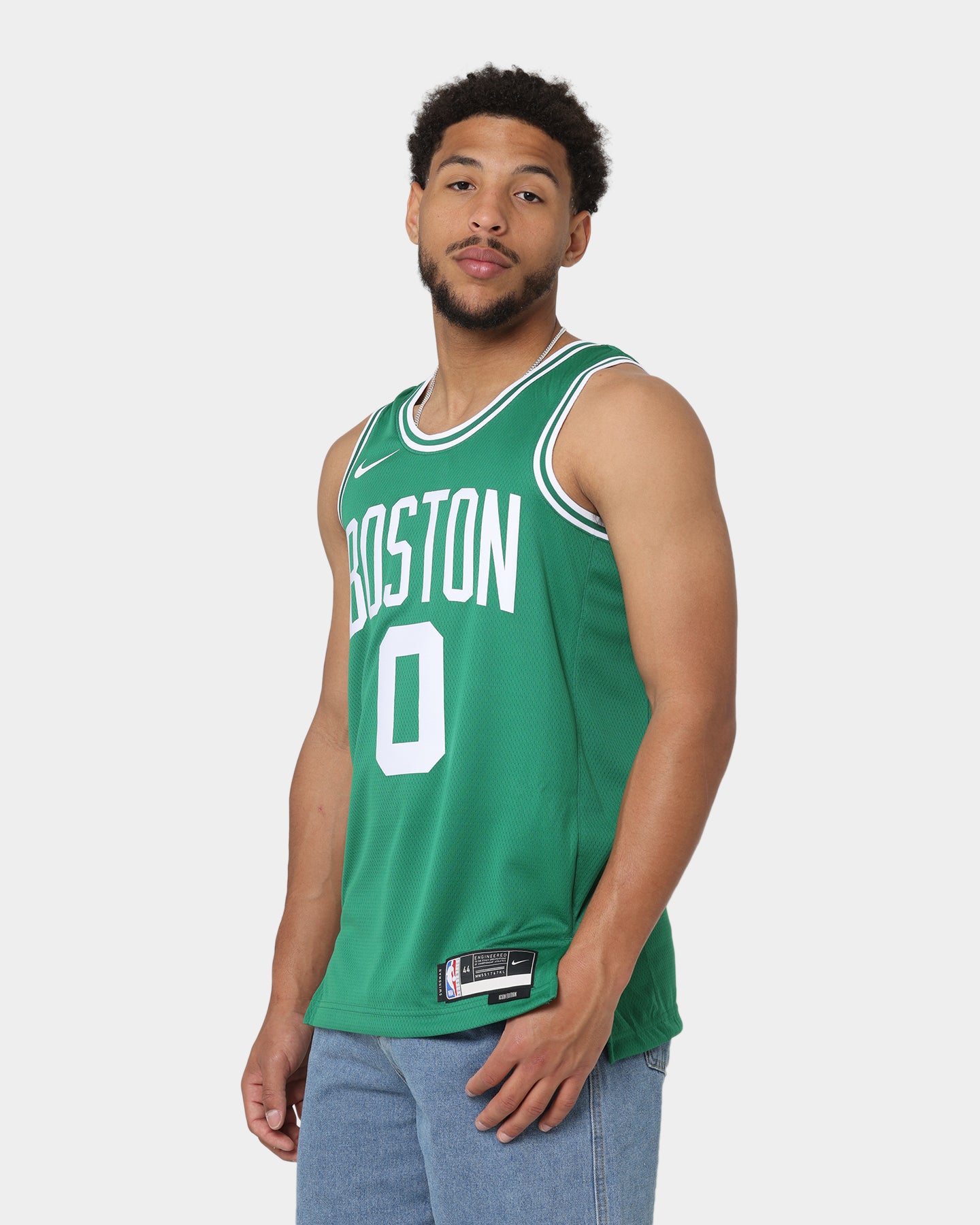 Jordan Celtics Tatum ジャージ Lサイズ Boston Celtics Icon Edition Men's Nike Dri-FIT NBA Swingman