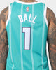 Jordan Charlotte Hornets LaMelo Ball #1 Icon Swingman 22/23 Jersey Rapid Teal