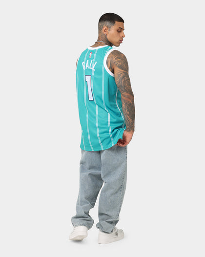 Jordan Charlotte Hornets LaMelo Ball #1 Icon Swingman 22/23 Jersey Rapid Teal