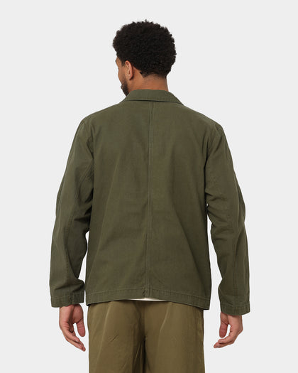 Nike Nike Life Unlined Chore Coat Jacket Rough Green/White