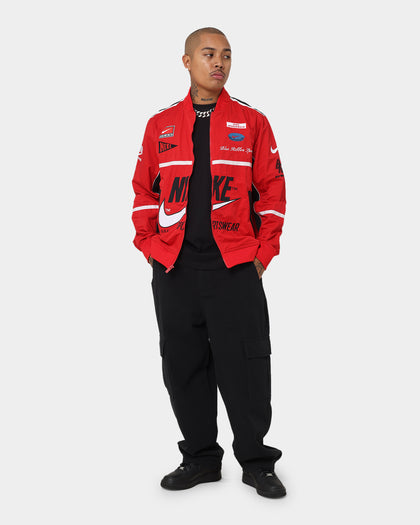 Nike Sportswear Mercato Woven Bomber Jacket University Red/Black/White