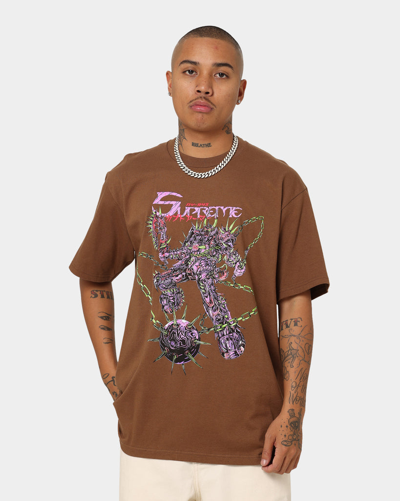 Supreme Spikes T-Shirt Brown | Culture Kings