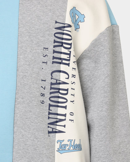National Collegiate Athletic Association UNC Tar Heels Vert Panel Crewneck Light Blue