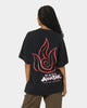 Goat Crew x Avatar: The Last Airbender Fire Elements Vintage T-Shirt Black Wash