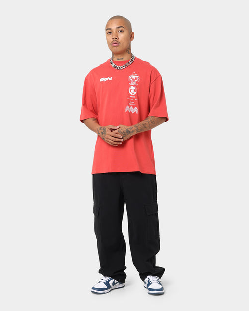 Jordan Flight Heritage 85 Stacked Logo T-Shirt Red Clay