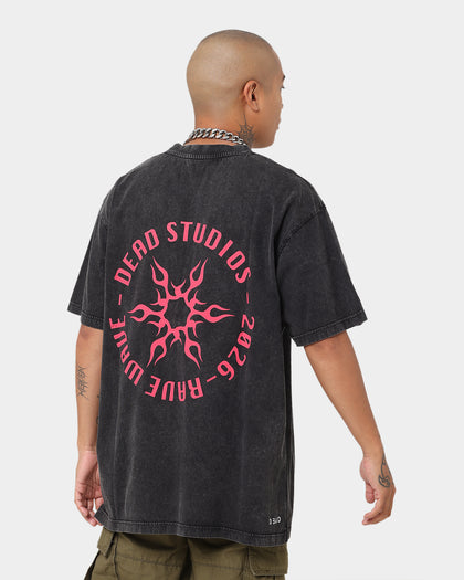 Dead Studios Iron Wave Vintage T-Shirt Vintage Black
