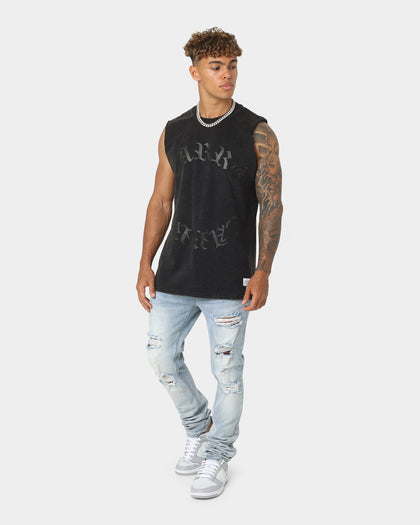 Carre Forever Muscle T-Shirt Washed Black