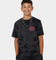 Santa Cruz Kids' Checked Out Flamed Dot Front T-Shirt Black/Black Tie Dye