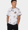 Santa Cruz Kids' Checked Out Flamed Dot Front T-Shirt Grey Tie Dye