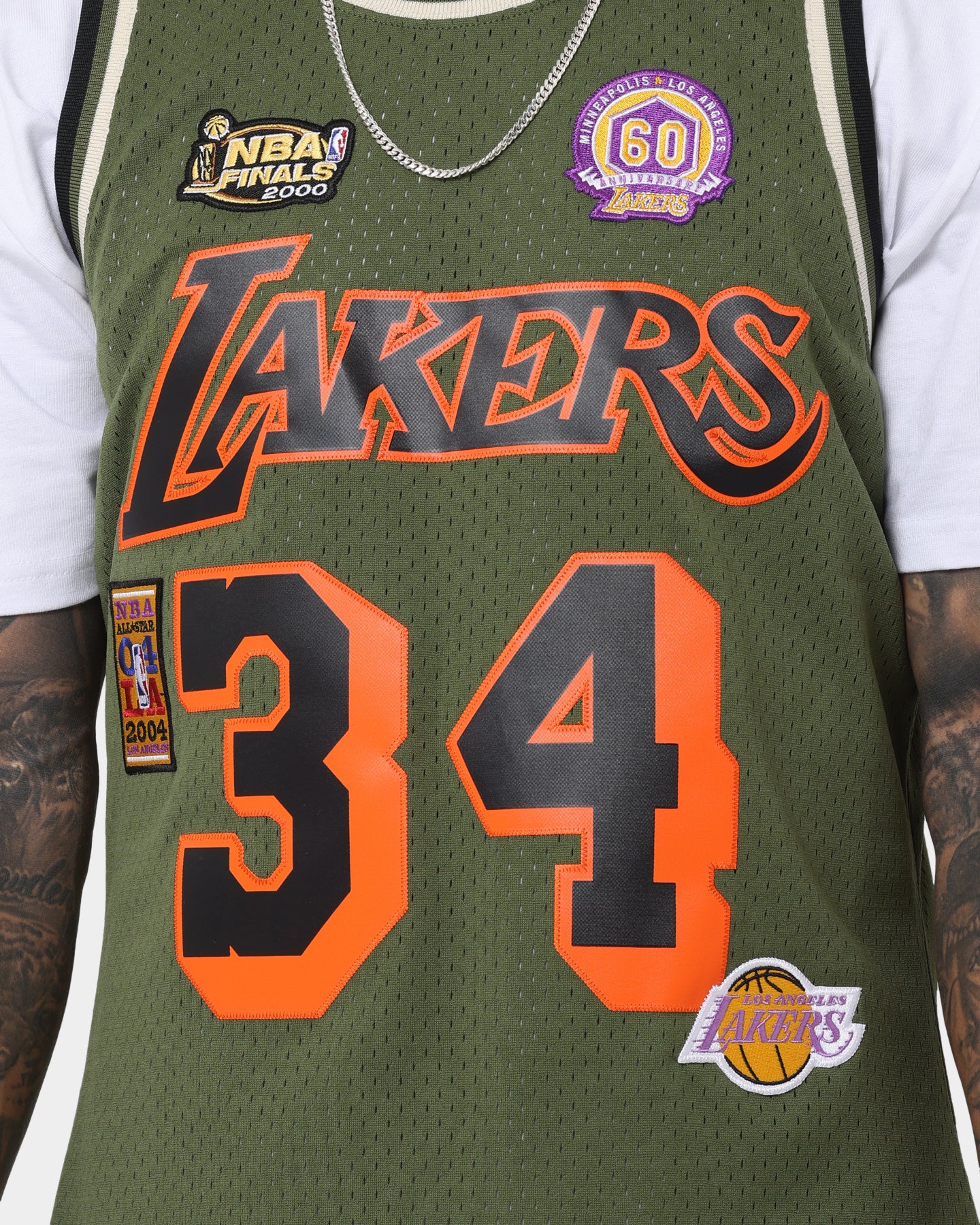 Mitchell & Ness Los Angeles Lakers Shaquille O'Neal #34 Flight
