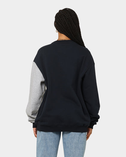 Majestic Athletic New York Yankees Panel Block Crewneck True Navy