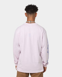 Adidas Trefoil Floral Long Sleeve T-Shirt Almost Pink/Multi-Coloured