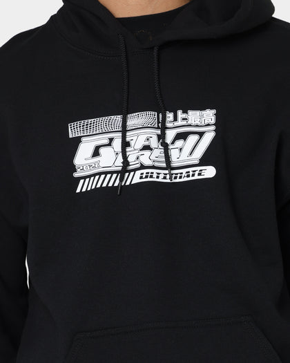 Goat Crew Anime Hoodie Black