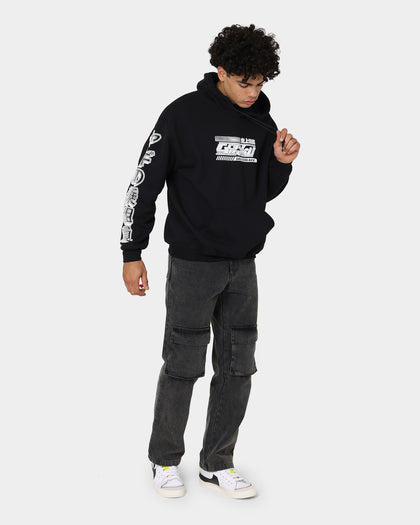 Goat Crew Anime Hoodie Black