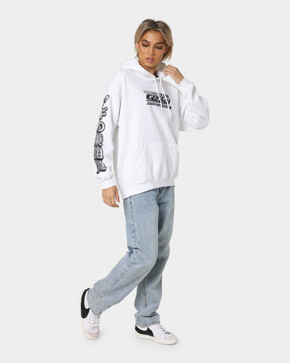 Goat Crew Anime Hoodie White
