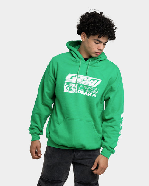 Goat Crew Osaka Hoodie Green