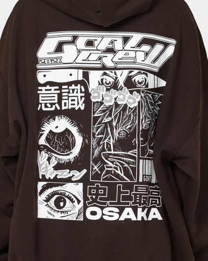 Goat Crew Osaka Hoodie Brown