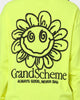 Grand Scheme Always Good Long Sleeve T-Shirt Fluro Yellow