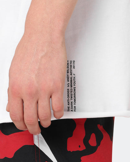 The Anti Order Storm Camo Box Logo T-Shirt White
