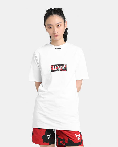 The Anti Order Storm Camo Box Logo T-Shirt White
